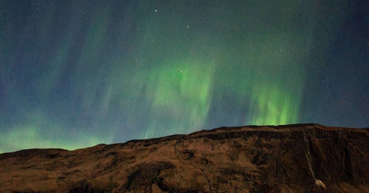 Aurora boreal en Islandia